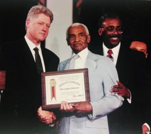 barnes and Pres Clinton