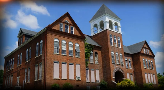 the first bldg on knoxville college administration building